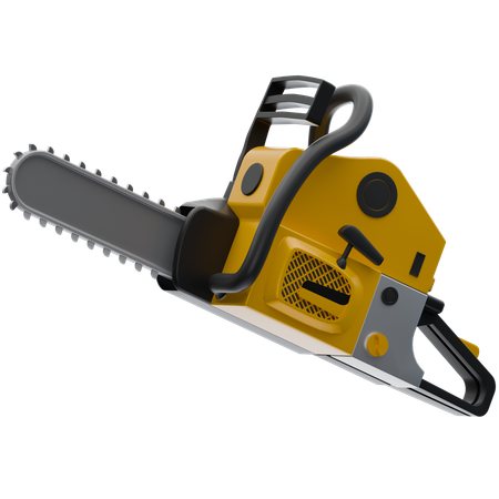 Chainsaw Machine  3D Icon