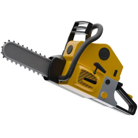 Chainsaw Machine  3D Icon