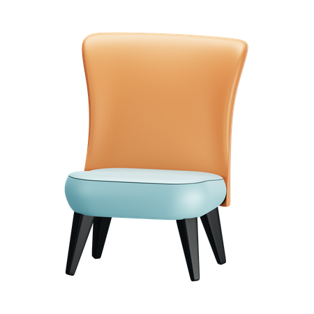 의자  3D Icon