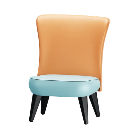 의자  3D Icon