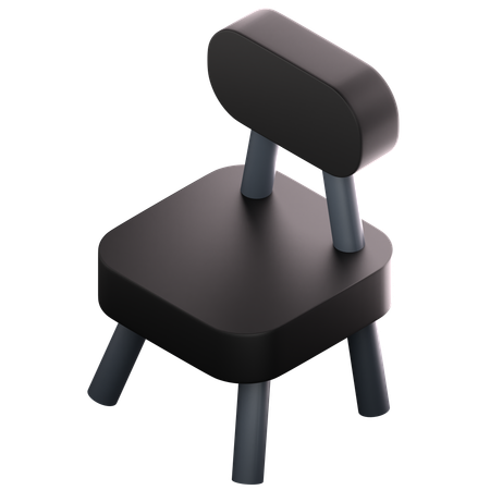 의자  3D Icon