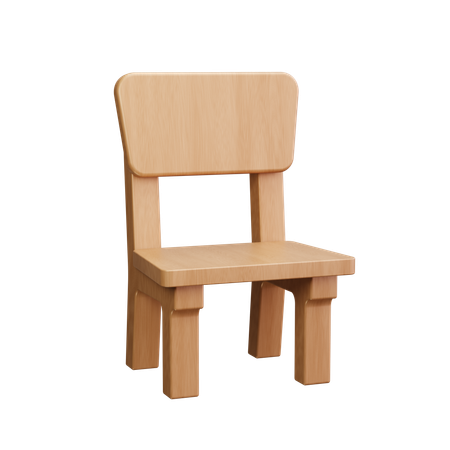 의자  3D Icon