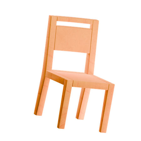 Chair  3D Icon