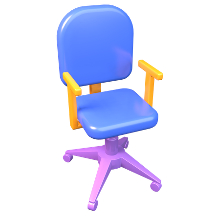 Chair  3D Icon