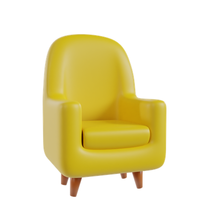 Chair  3D Icon