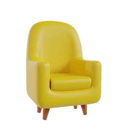 Chair  3D Icon