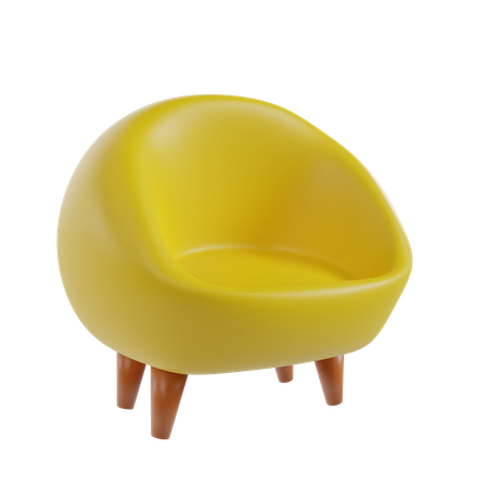 Chair  3D Icon