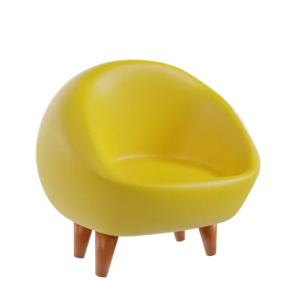 Chair  3D Icon