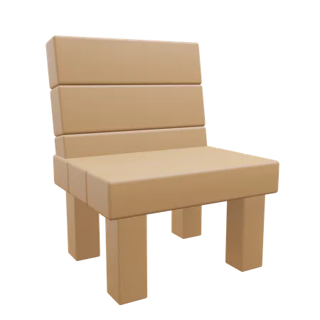 Chair  3D Icon