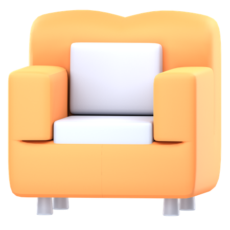 Chair  3D Icon