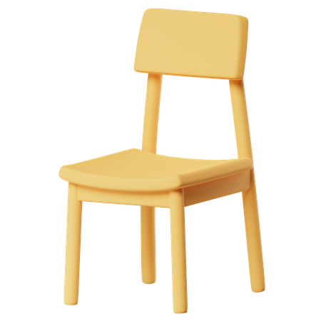 Chair  3D Icon