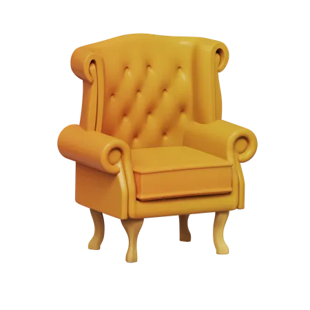 Chair  3D Icon