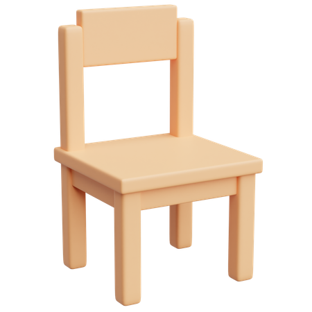 Chair  3D Icon