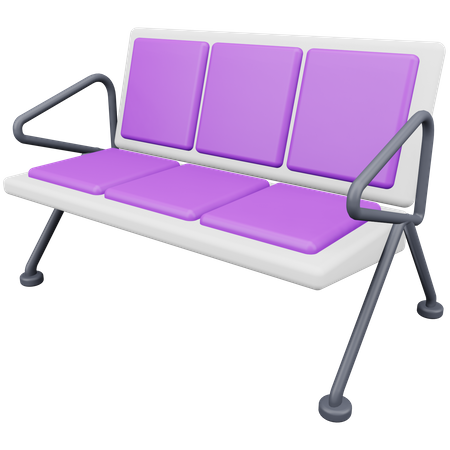 Chair  3D Icon