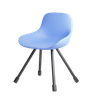 3d chair png