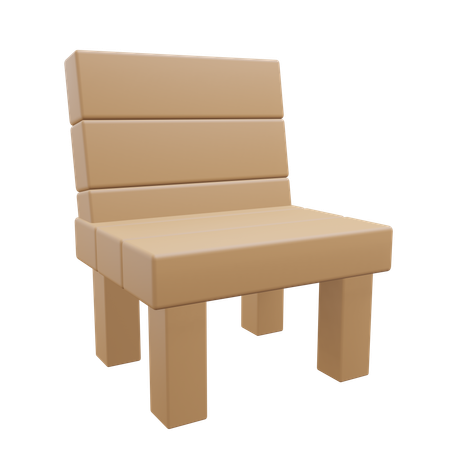 Chaise  3D Icon