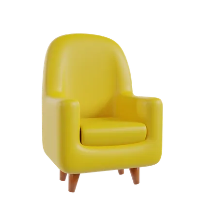 Chaise  3D Icon