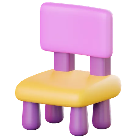 Chaise  3D Icon