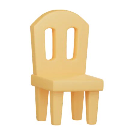 Chaise  3D Icon