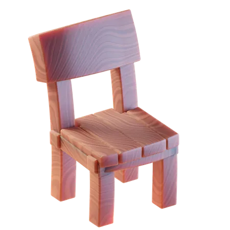 Chaise  3D Icon