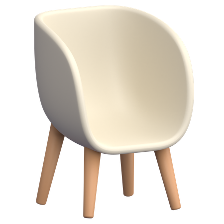 Chaise  3D Icon