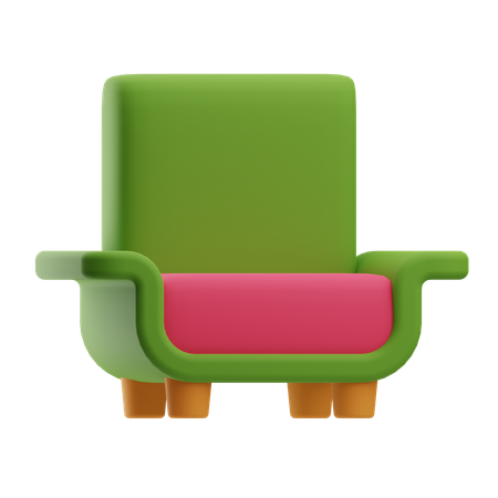 Chaise  3D Icon