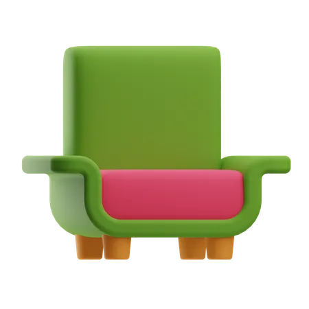 Chaise  3D Icon