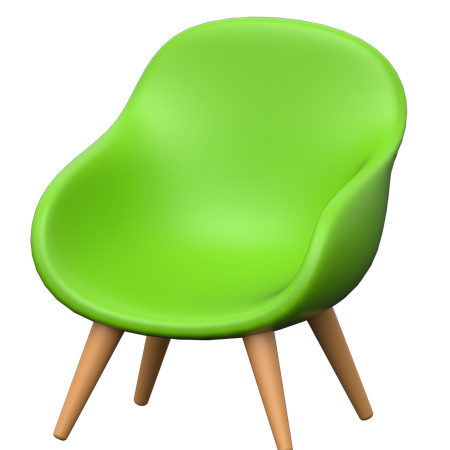 Chaise  3D Icon