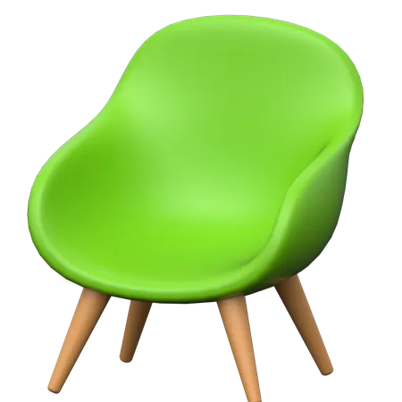 Chaise  3D Icon