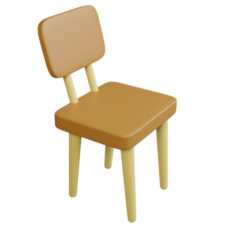 Chaise  3D Icon