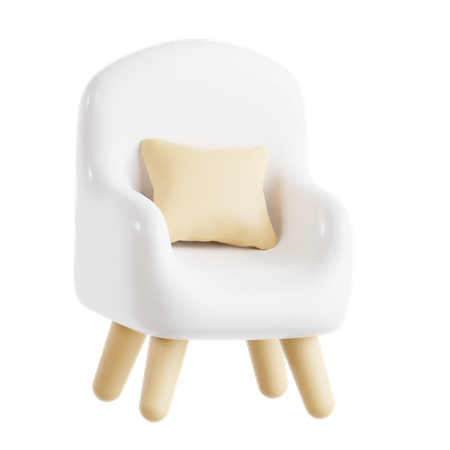 Chaise  3D Icon