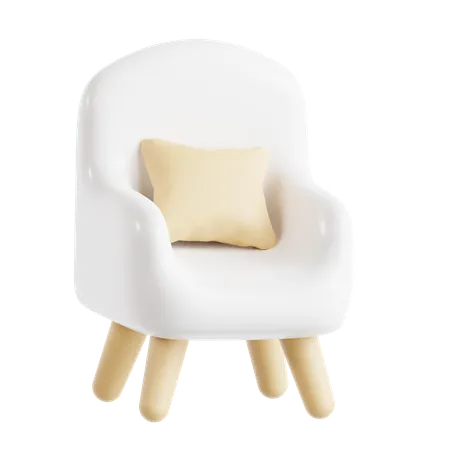 Chaise  3D Icon