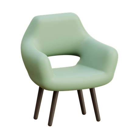 Chaise  3D Icon