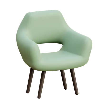 Chaise  3D Icon