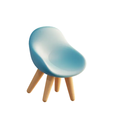 Chaise  3D Icon