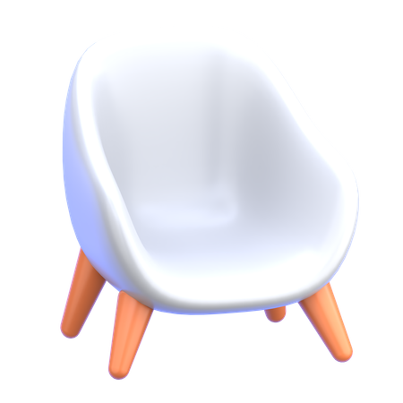 Chaise  3D Icon