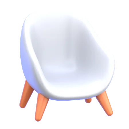 Chaise  3D Icon