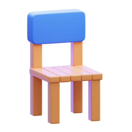 Chaise  3D Icon