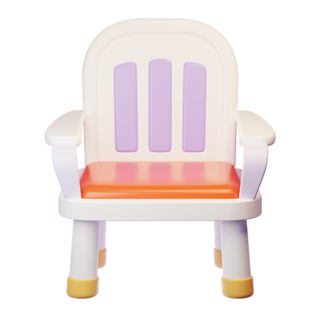 Chaise  3D Icon