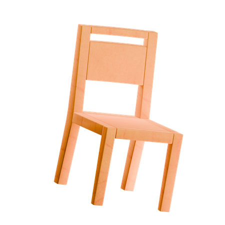 Chaise  3D Icon