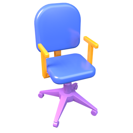 Chaise  3D Icon