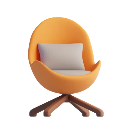 Chaise  3D Icon