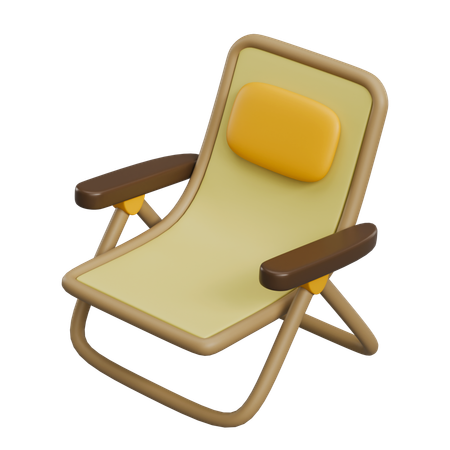 Chaise  3D Icon