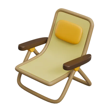 Chaise  3D Icon