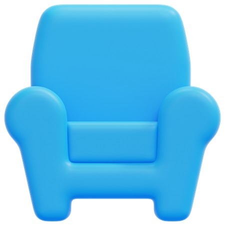 Chaise  3D Icon