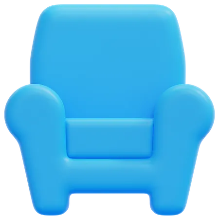 Chaise  3D Icon