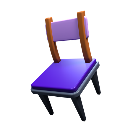 Chaise  3D Icon