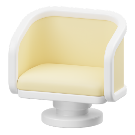 Chaise  3D Icon