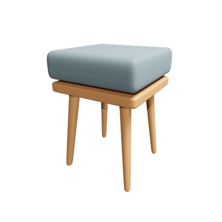 Chaise  3D Icon