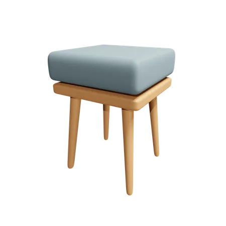 Chaise  3D Icon